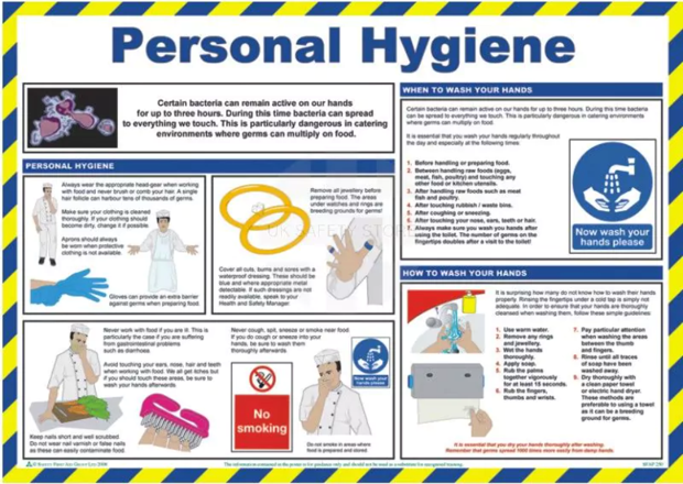 Personal Hygiene (Laminated)