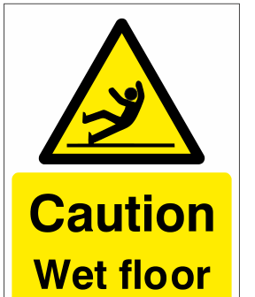 Caution Wet Floor Sign