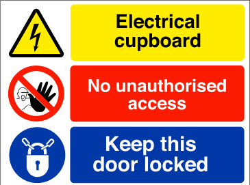 Electrical Cupboard Combo