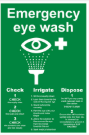 Emergency Eye Wash Sign