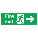 Fire Exit Sign Right