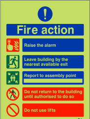 Glow-in-the-Dark Fire Action