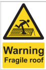 Danger Fragile Roof Sign